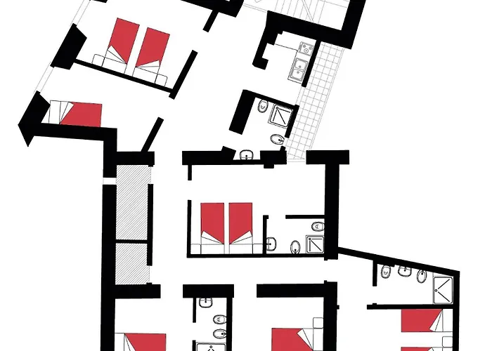 דירה Center, Rione Monti,